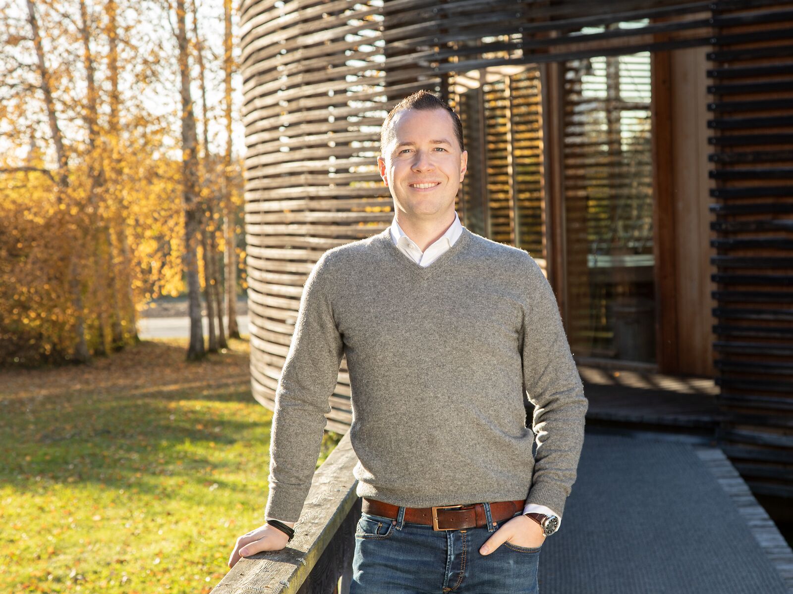Herbstportrait von Hubertus Brunner, Geschäftsführer
