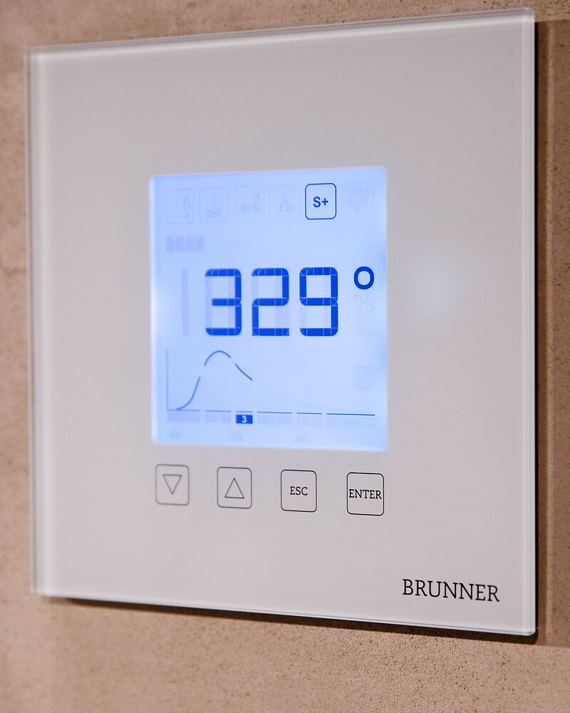 Elektronische Abbrandsteuerung Nahansicht