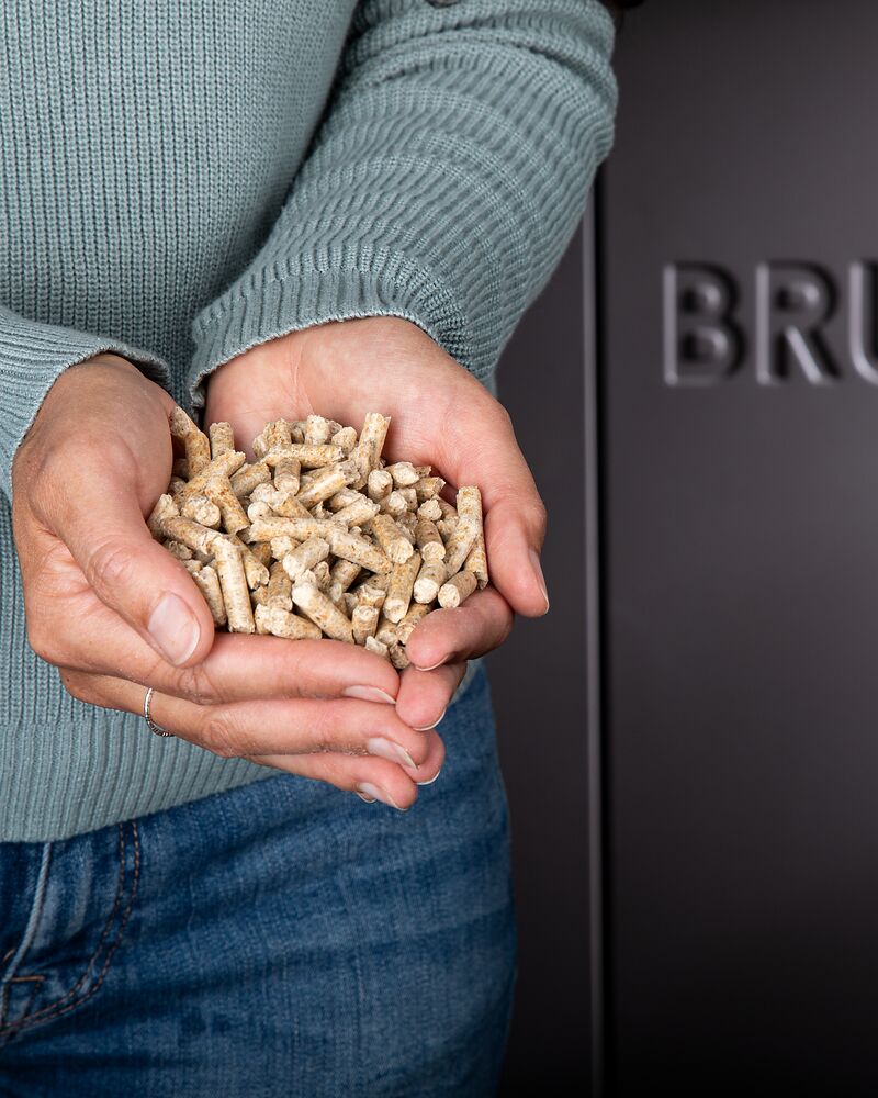 Zwei Hände voll Pellets