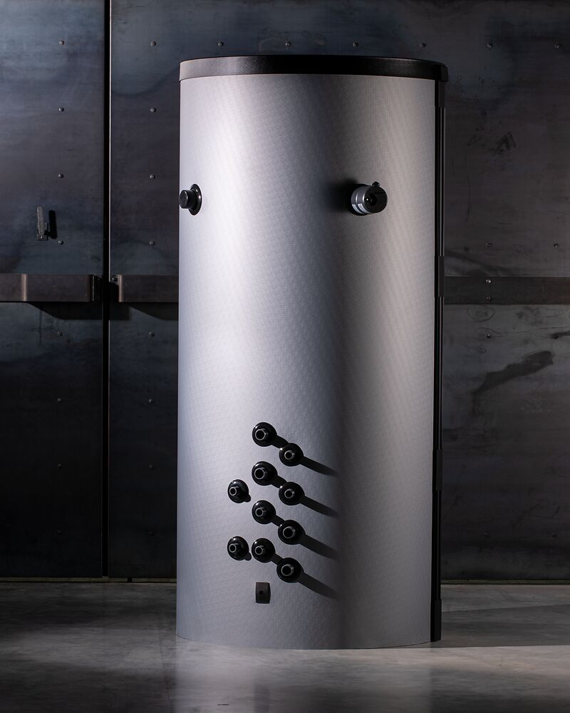 BRUNNER Systemspeicher für Heizzentrale