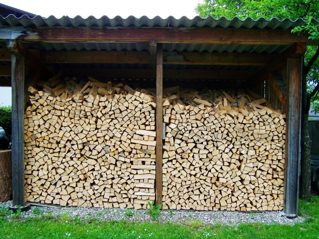 Brennholzlager