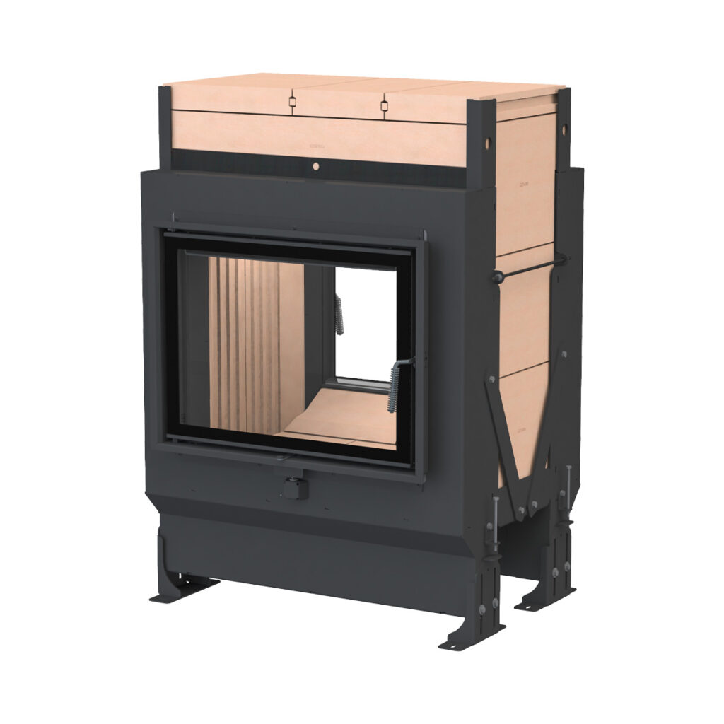 Grundofen GOT Tunnel mit GOF vor weißer Wand