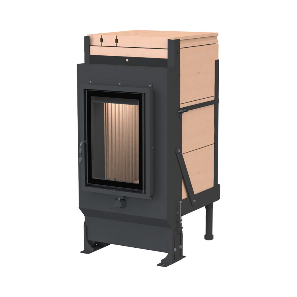 Grundofen GOT mit GOF vor weißer Wand