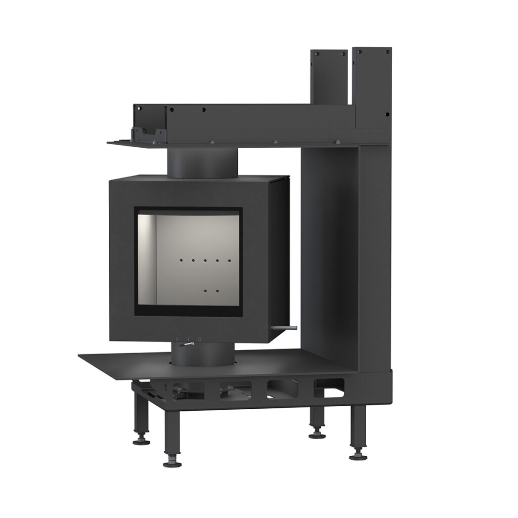 Drehfeuer DF 33 vor weißer Wand