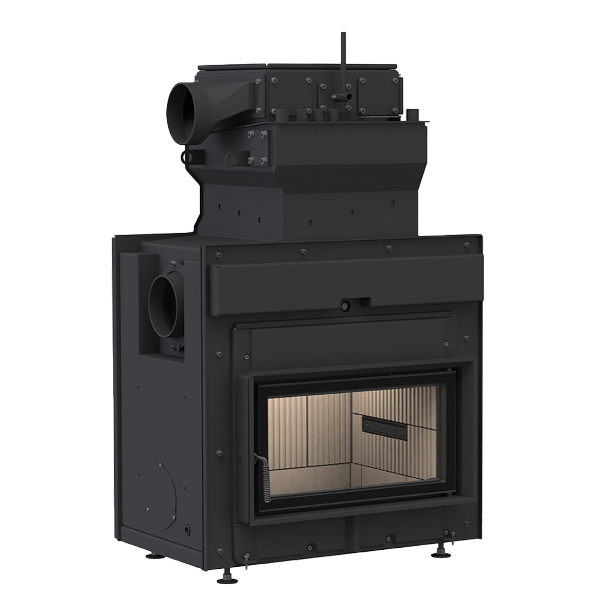 Rendering water-bearing tiled stove HKD 7 SK flat