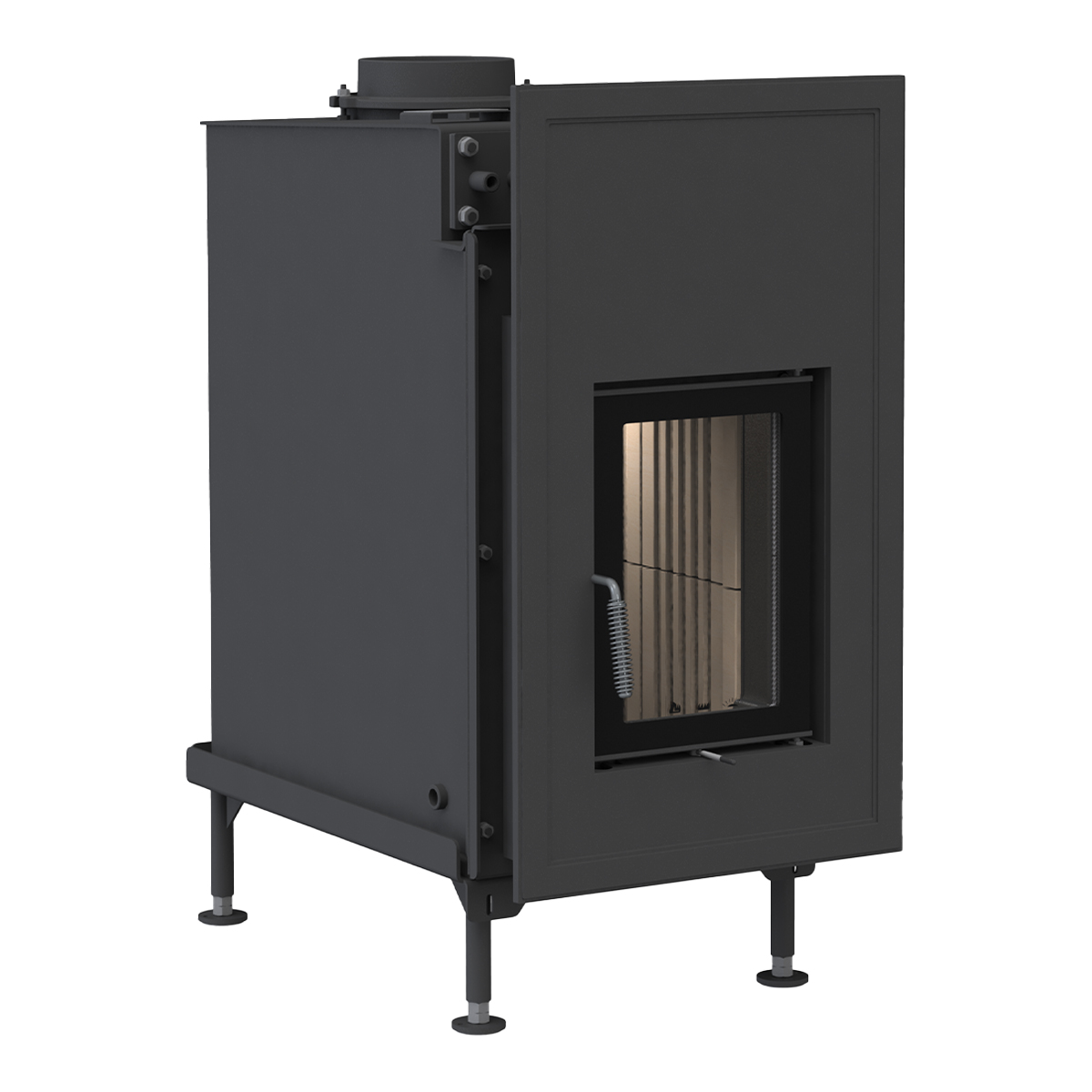 Rendering water-bearing stove Compact boiler B8 Flat