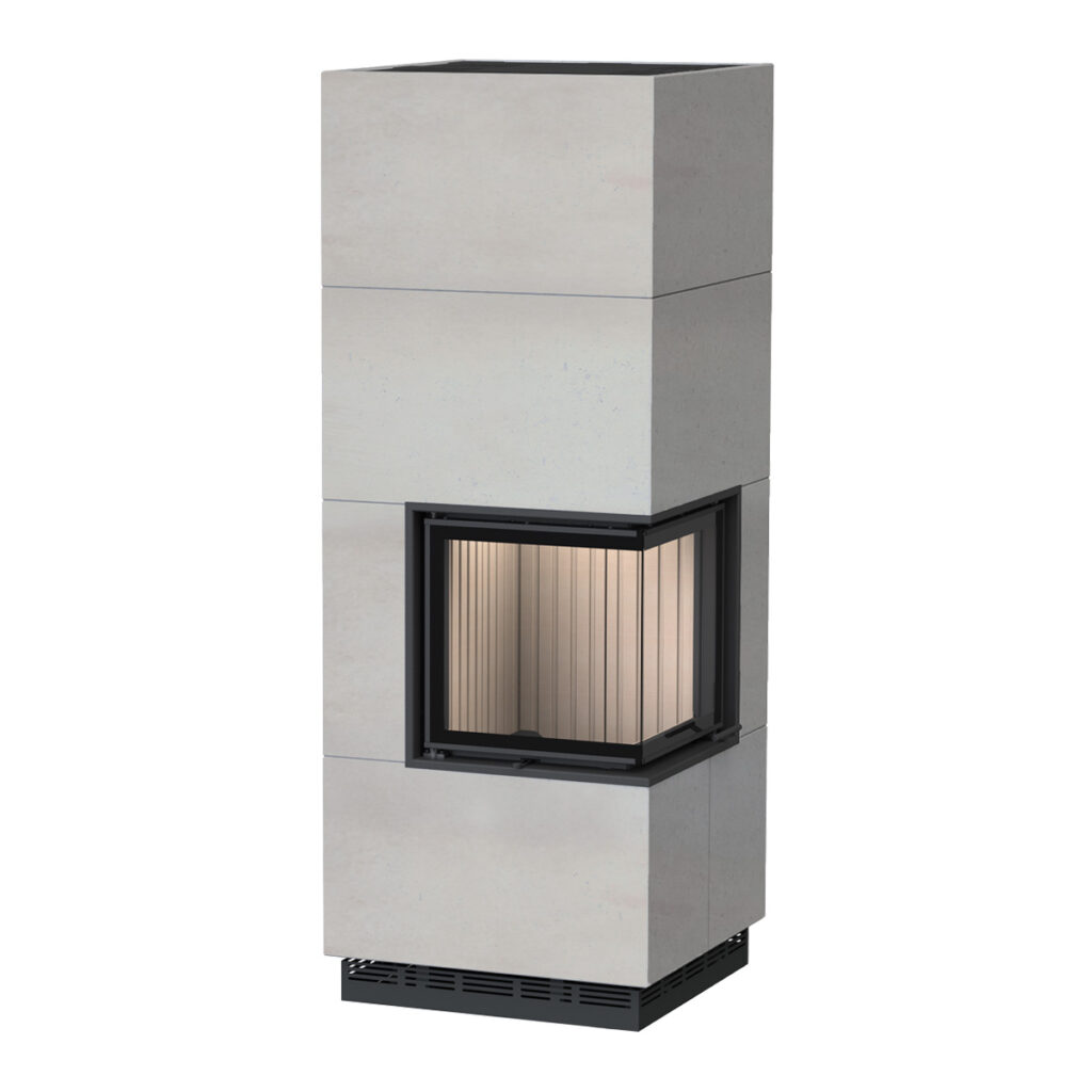 Rendering Systemkamin BSK 42-42-42 Eck
