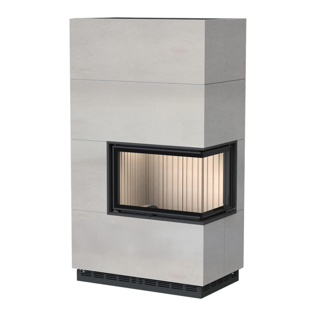 Rendering Systemkamin BSK 42-66-42 Eck