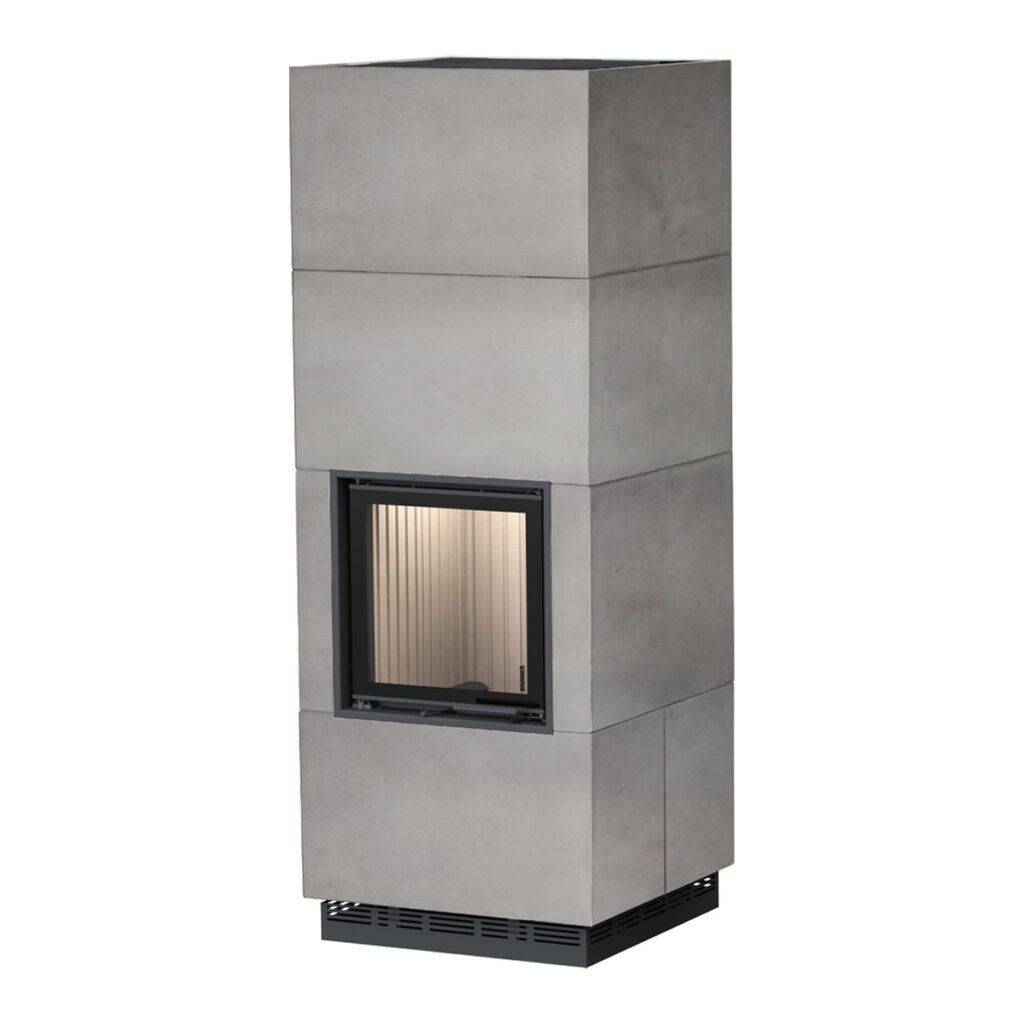 Rendering Systemkamin Flach BSK 42-42