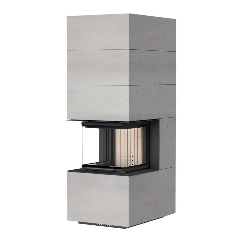 Rendering Systemkamin Panorama BSK 10