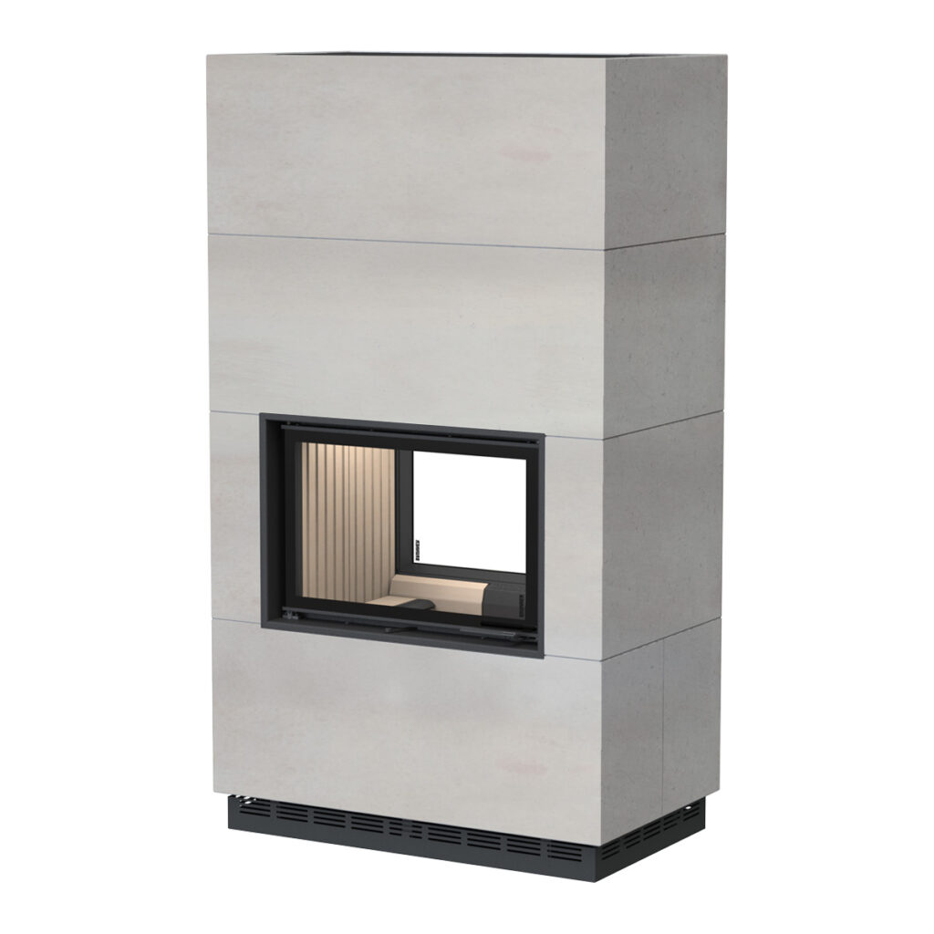 Rendering Systemkamin BSK 42-66 Tunnel