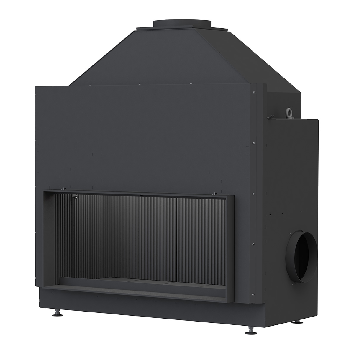 Rendering Heizeinsatz Urfeuer 50-110 Flach