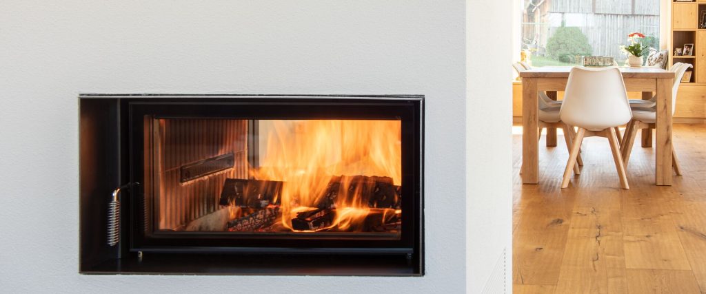 Tunnelkamin Ess- und Wohnbereich