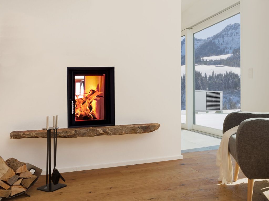 Wärmepumpen-Ofenheizung